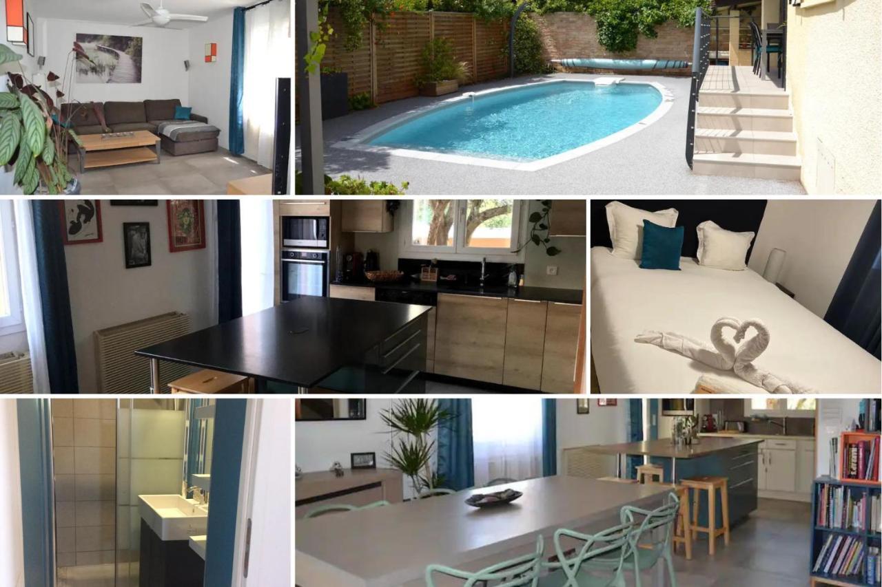 Jolie Villa, Piscine, 10Min Centre Ville, Wifi モンペリエ エクステリア 写真